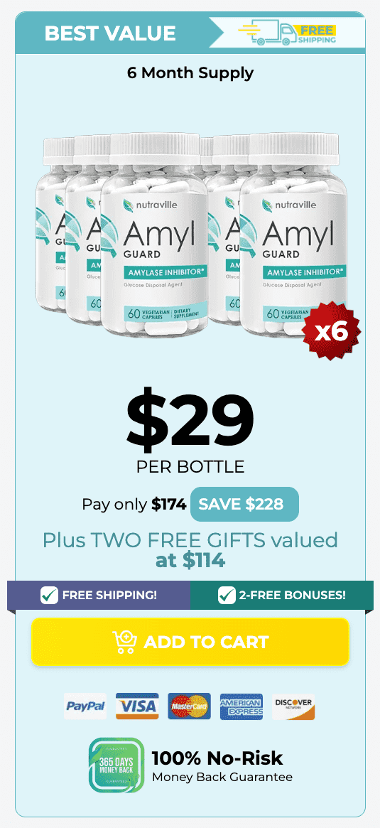 Amyl Guard - 6 Bottles